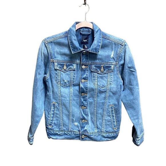 Gap Kids Youth Denim Jacket Size XL - Picture 1 of 5